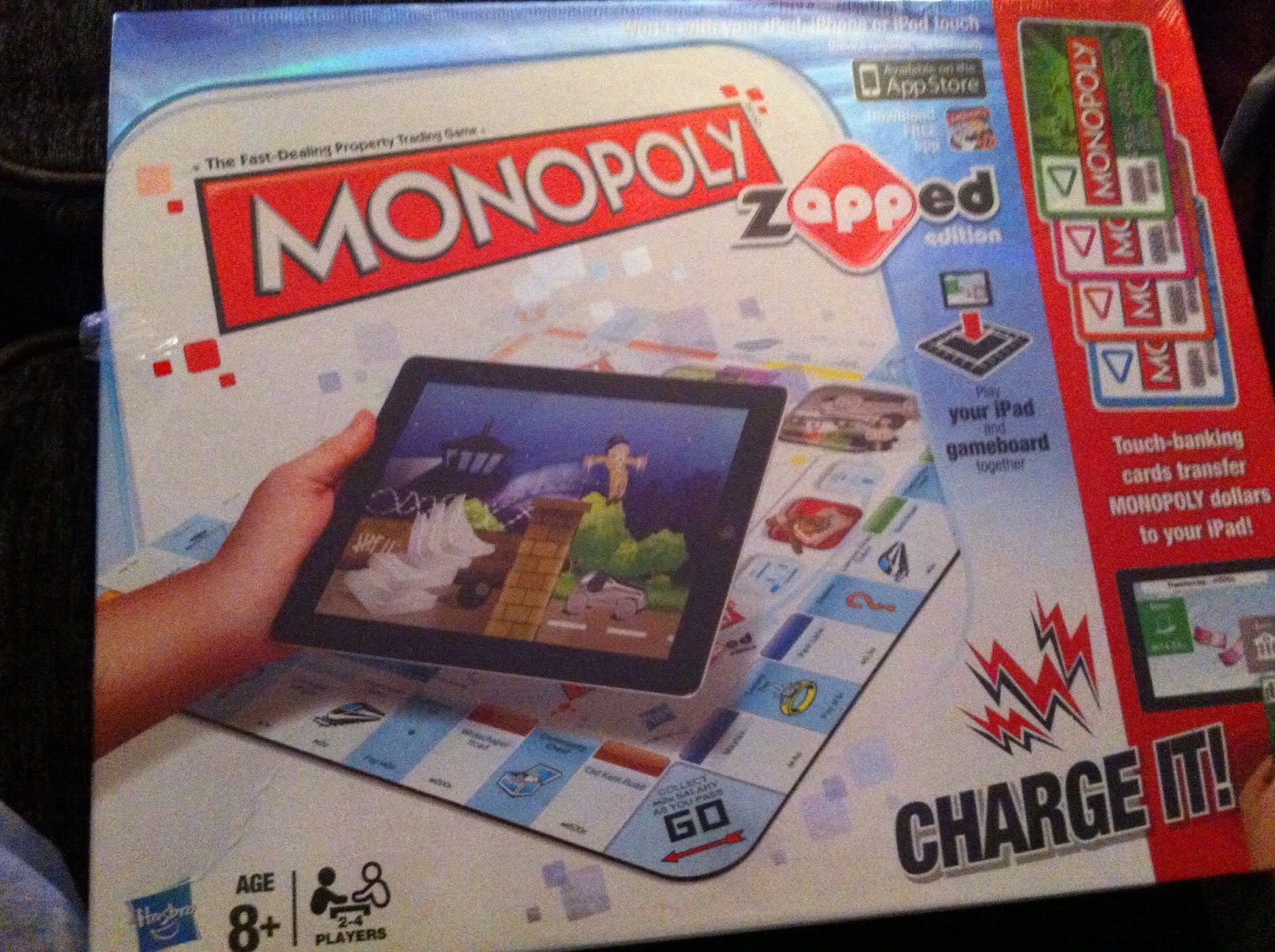 Monopoly Zapped A Review chelseamamma.co.uk