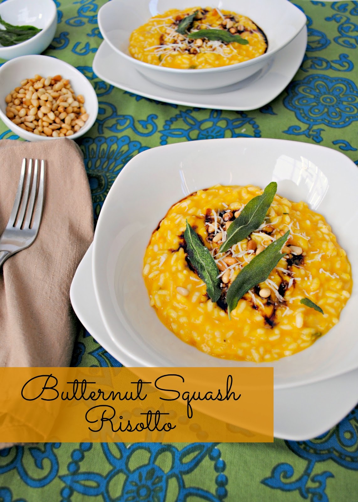 A Clove of Garlic, A Pinch of Salt Butternut Squash Risotto