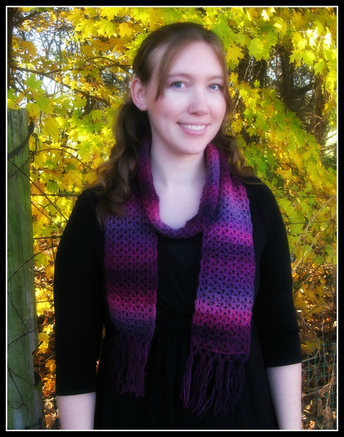 OneSkein Scarf Free Crochet Pattern love. life. yarn.