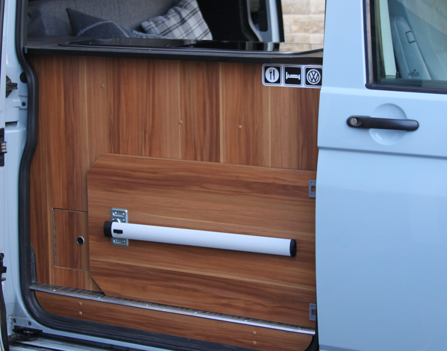 twin slider camper conversion