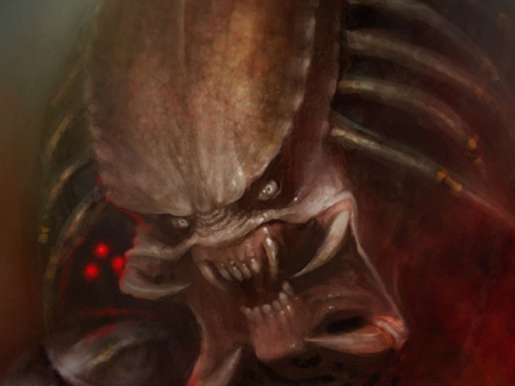Scary Predator Face Wallpaper | Wallpaper ME