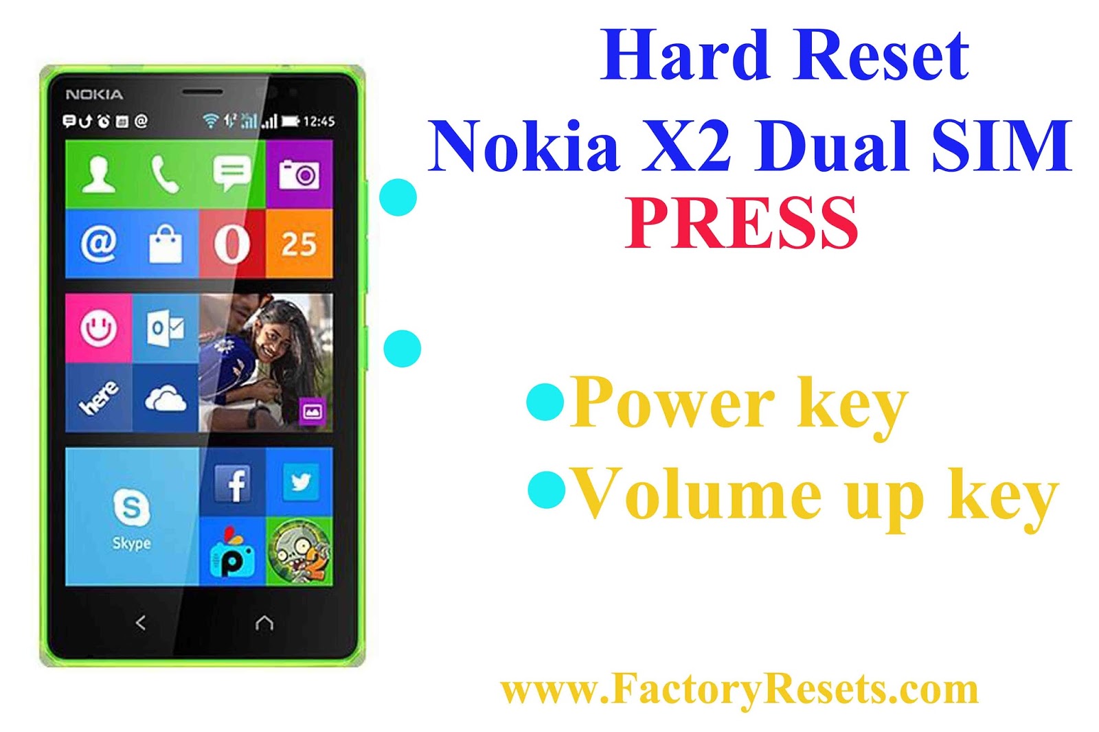 Как сделать hard reset на nokia x dual sim Как сделать hard reset на nokia x dual sim
