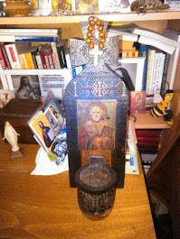 Olivia Maria Marcov's St Nicolas icon from my grandparents Alexeï & Teodora Marcov