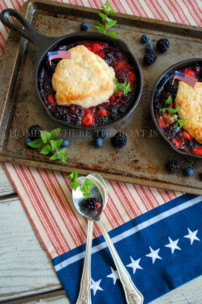 Pen + Paper Flowers RECIPE RADAR Mini Cast Iron Skillet Desserts