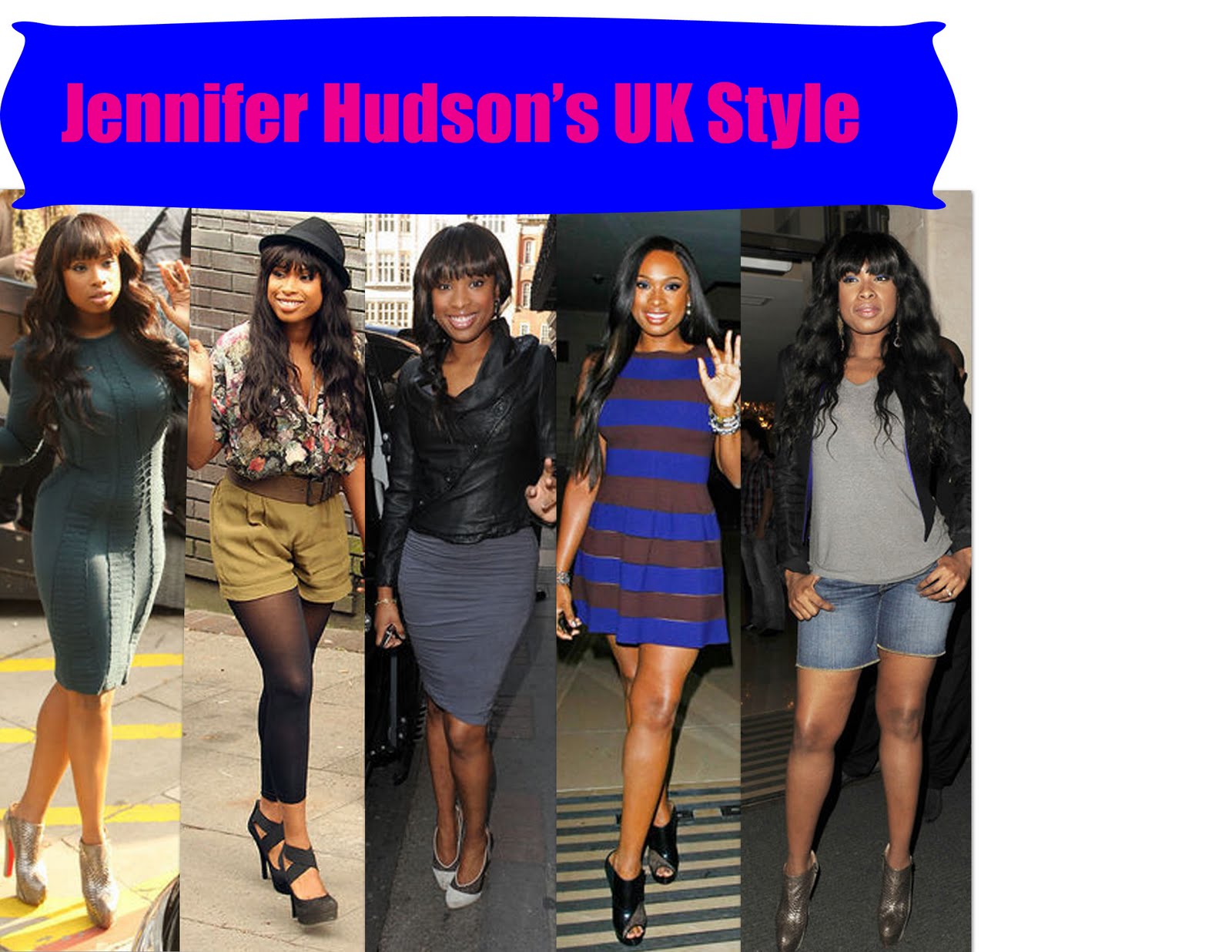 JENNIFER HUDSON'S UK STYLE Stylish Curves
