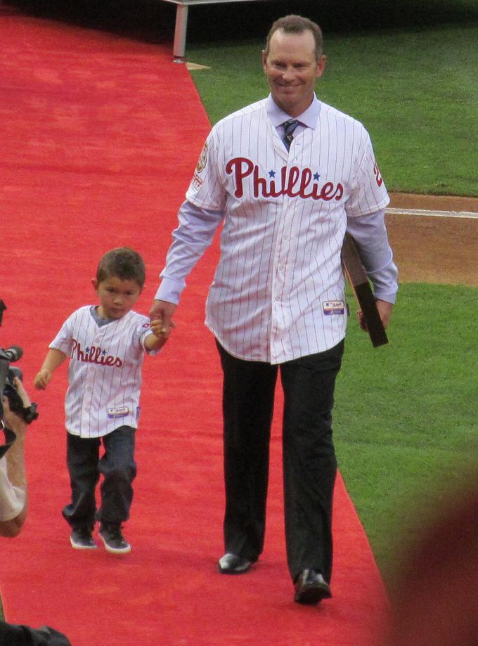 Phungo: Snapshots - Mike Lieberthal Phillies Wall of Fame Induction