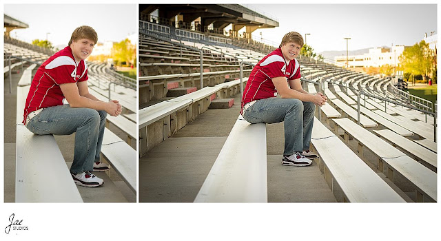Lynchburg Senior Portrait Photographer Liberty Christian Academy Liberty University Williams Stadium