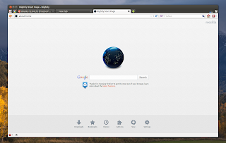 firefox home page
