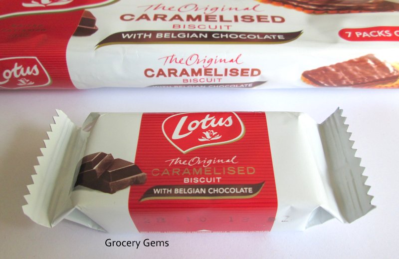 Grocery Gems Lotus Caramelised Biscuits With Belgian Chocolate (Speculoos)