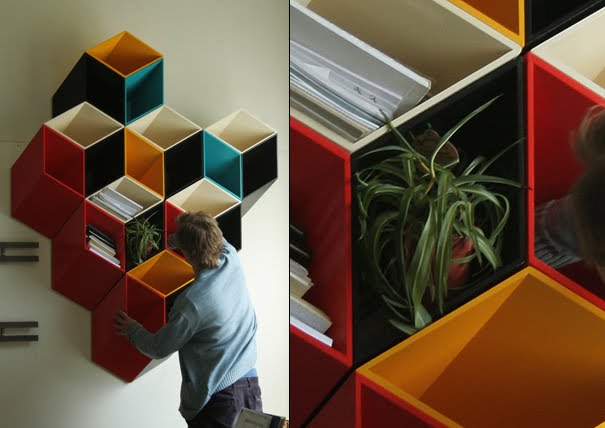 15 Brilliant Bookshelves and Unusual Bookcases - Part 6.