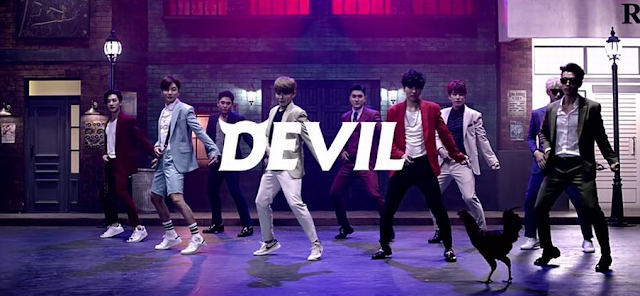 Super Junior Devil Font