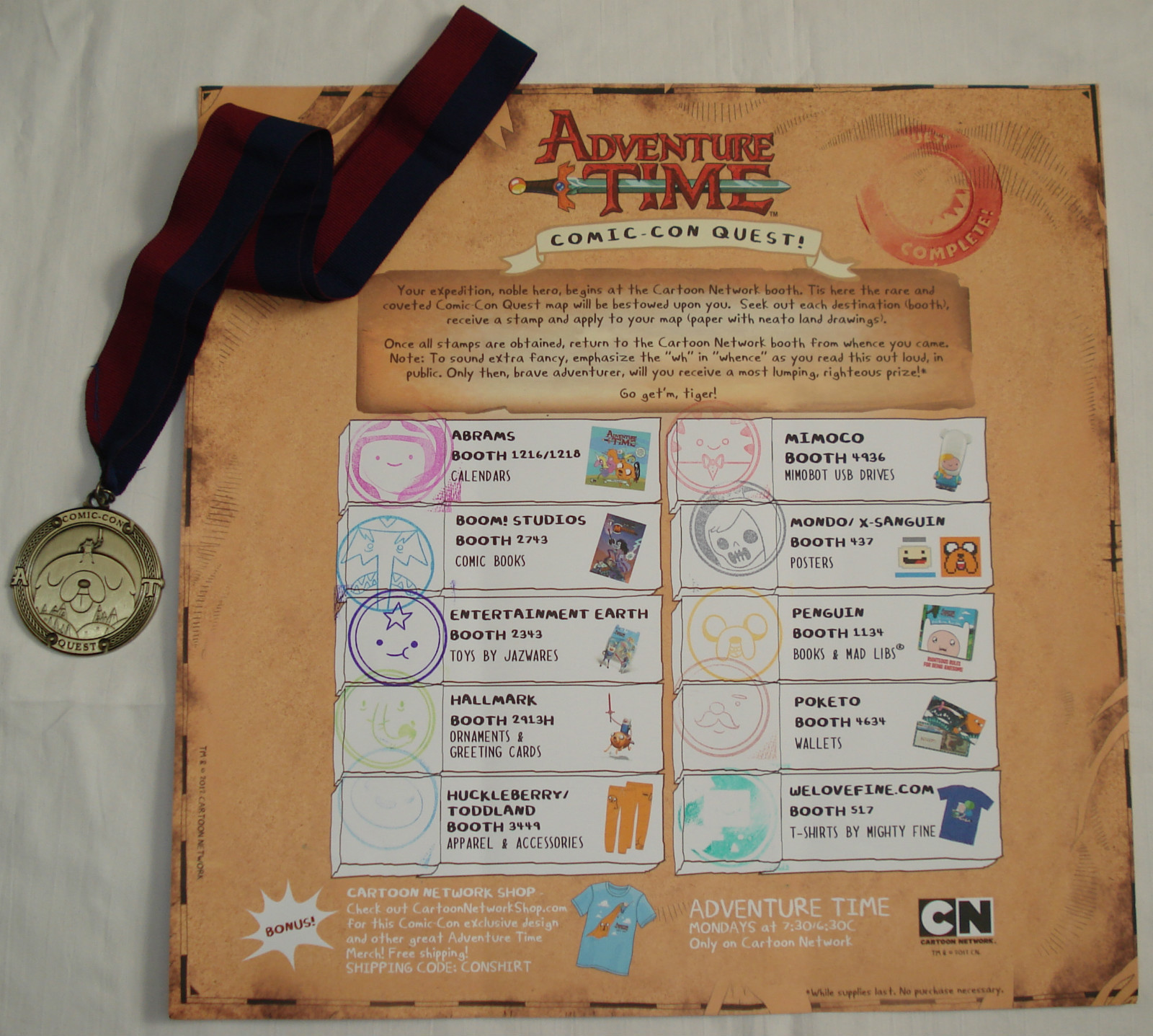 adventure time map