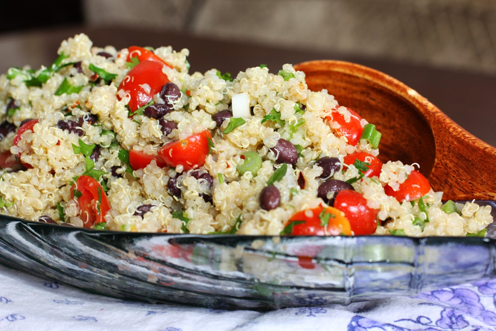 The No Pressure Cooker Black Bean and Quinoa Salad with Lime Vinaigrette