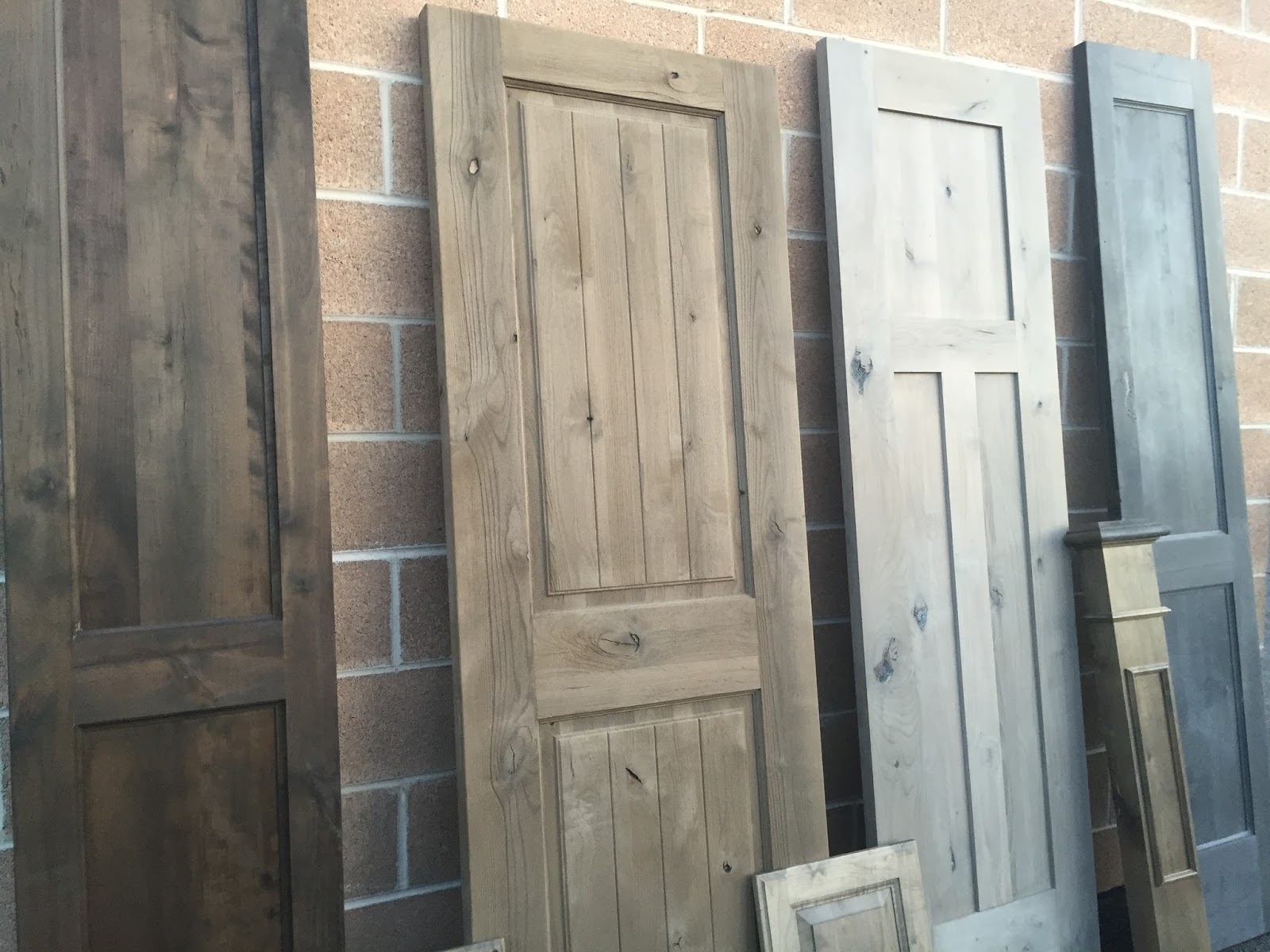 from Gardners 2 Bergers DIY Perfect Rustic Gray Doors