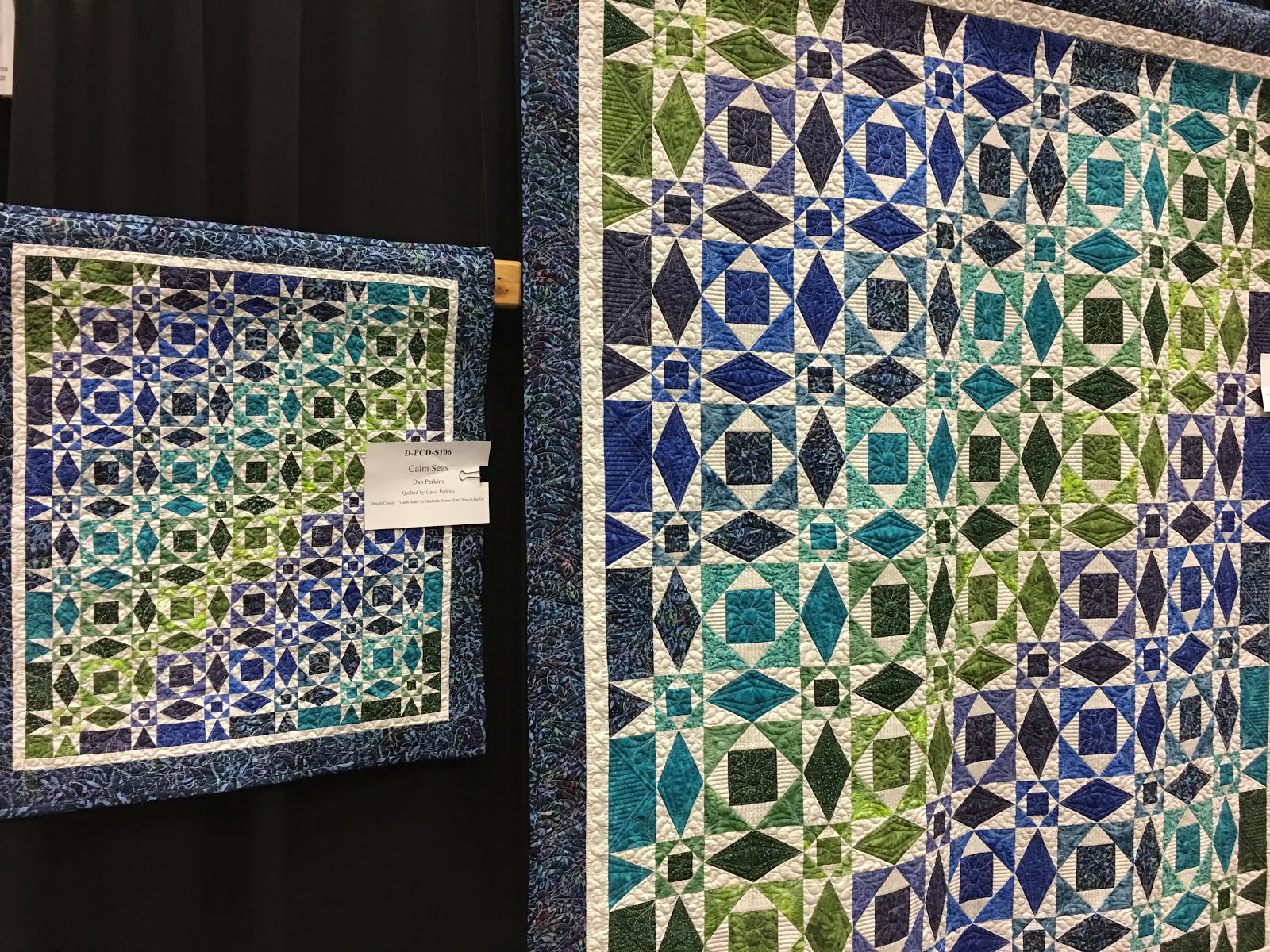Barrister's Block Maine quilt show pictures