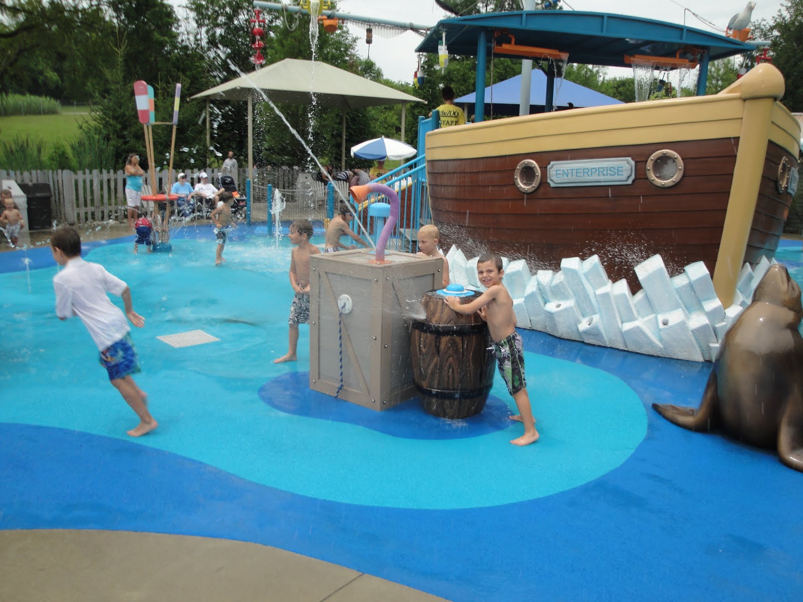 The Schroeder Family Louisville Zoo Splash Pad