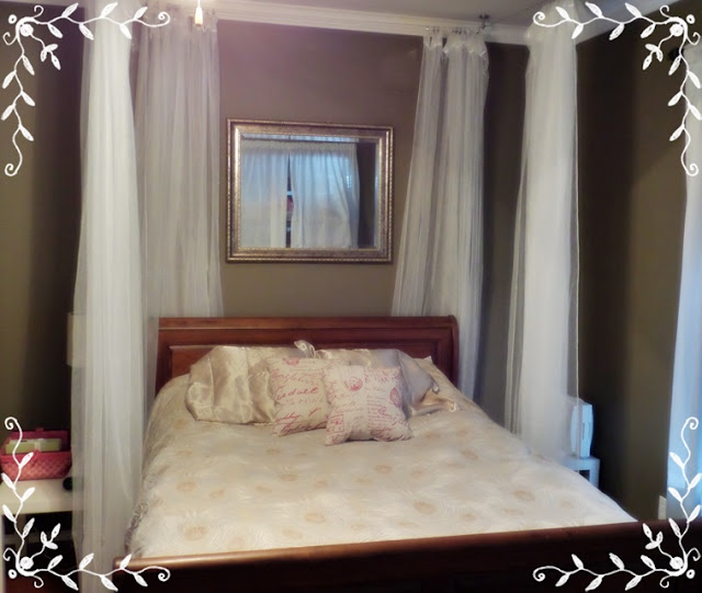Megmade Creations Bed Curtains DIY Turn Your Bed Into A Victorian