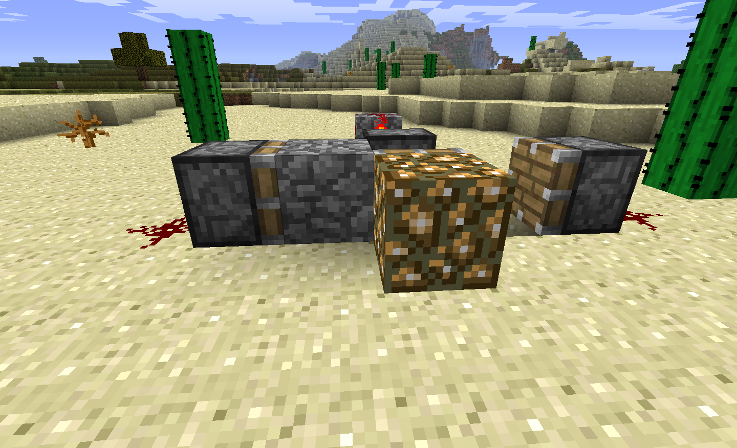 Minecraft Pig Minecraft block switcher thing (light switch)