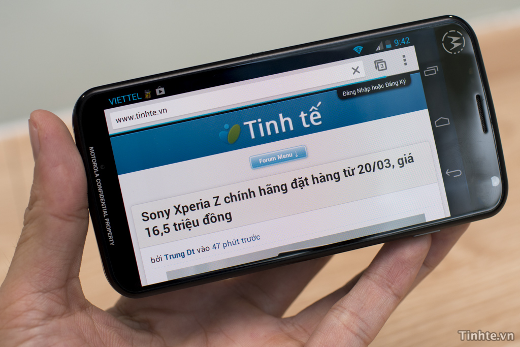 Motorola X Phone Runs Jelly Bean Spicytec