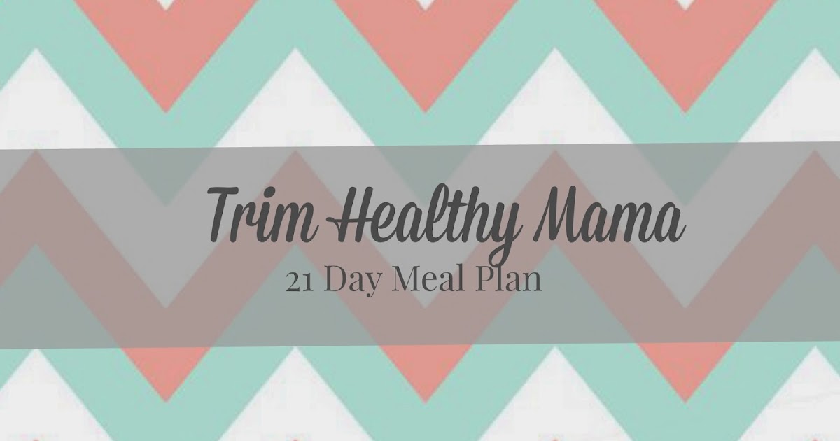 Kate's Kitchen: Trim Healthy Mama