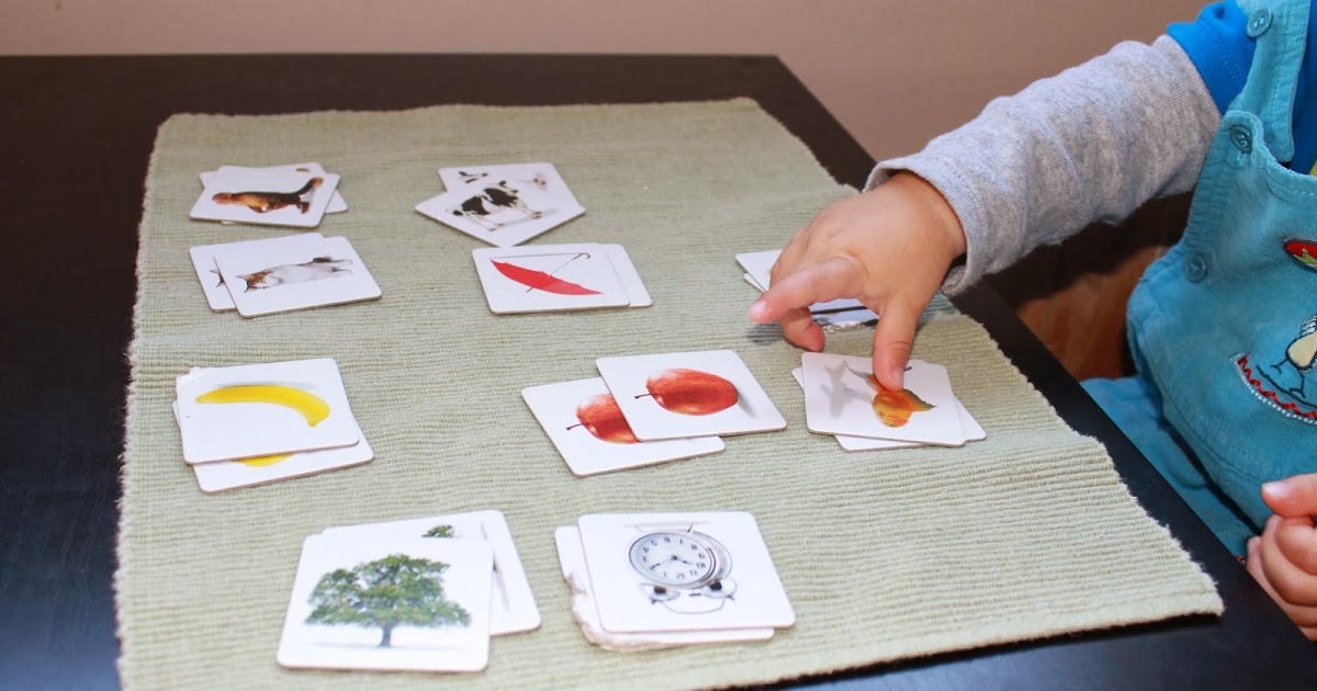 Montessori Beginnings 18 months On the shelves