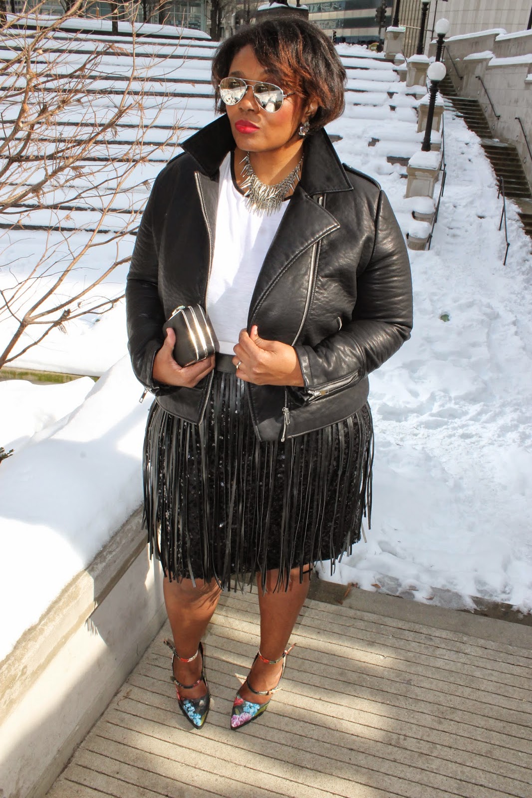 Rock Rocker Chic Sequins Fringe Fl Valentine S Day
