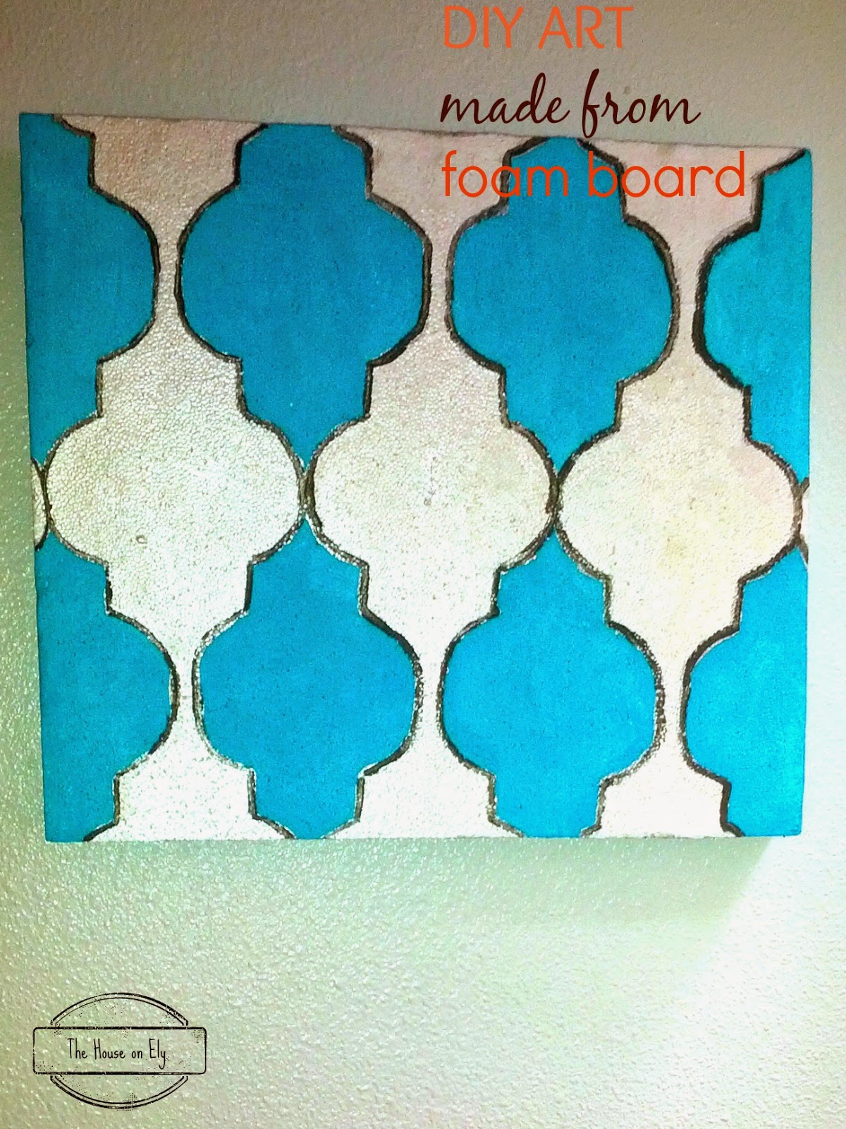 Foam Board Art..for Free!