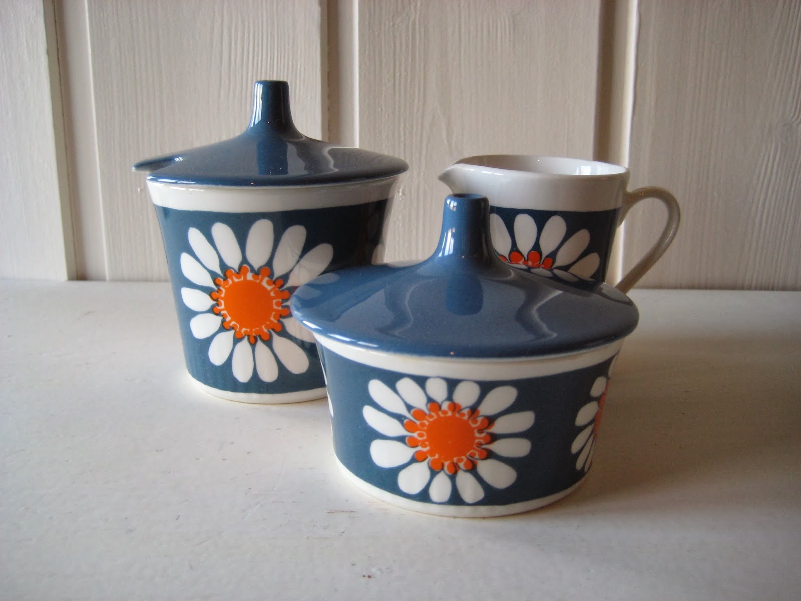 Retro Scandinavian Daisy; Turidesign fra Figgjo Flint