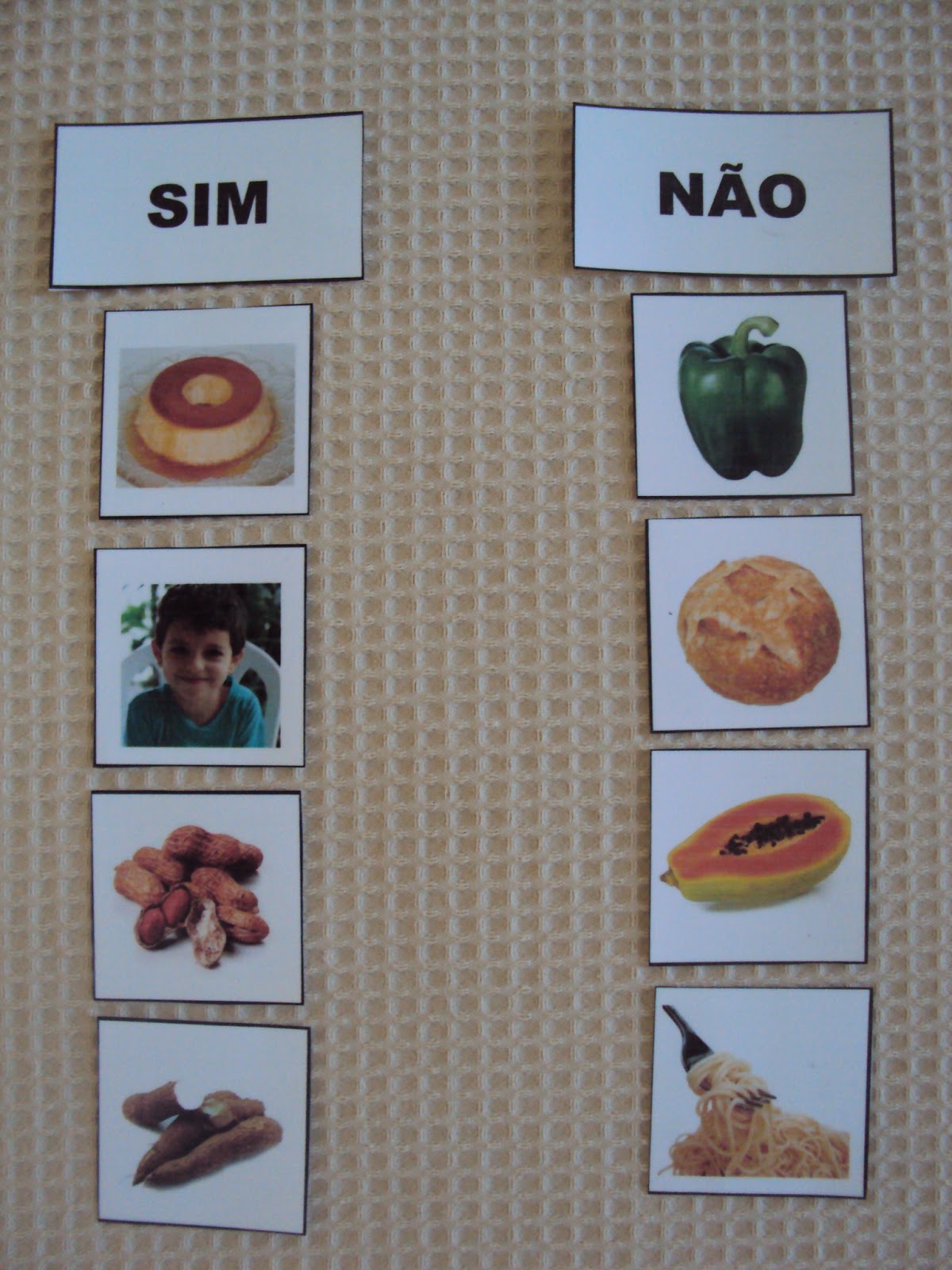 Brincadeira do sim ou não 