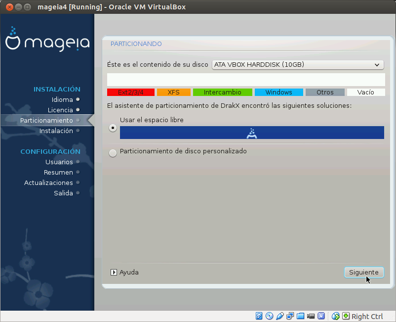 DriveMeca instalando Mageia 4 paso a paso