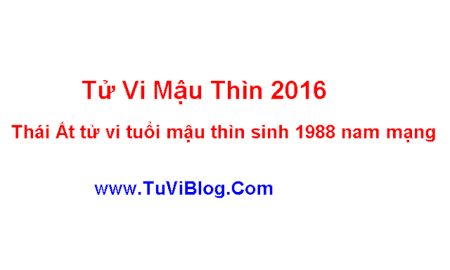 Tu Vi 2016 Mau Thin Nam Mang