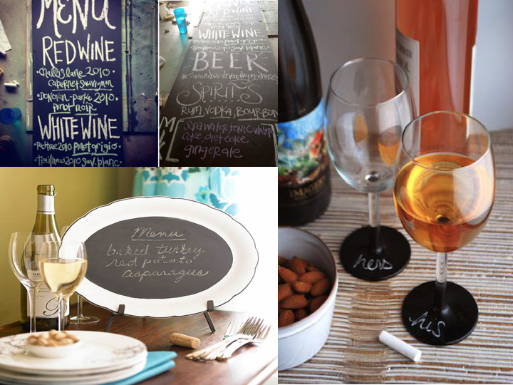 What's Your Something Blu? Wedding Wednesday Chalkboard Paint!