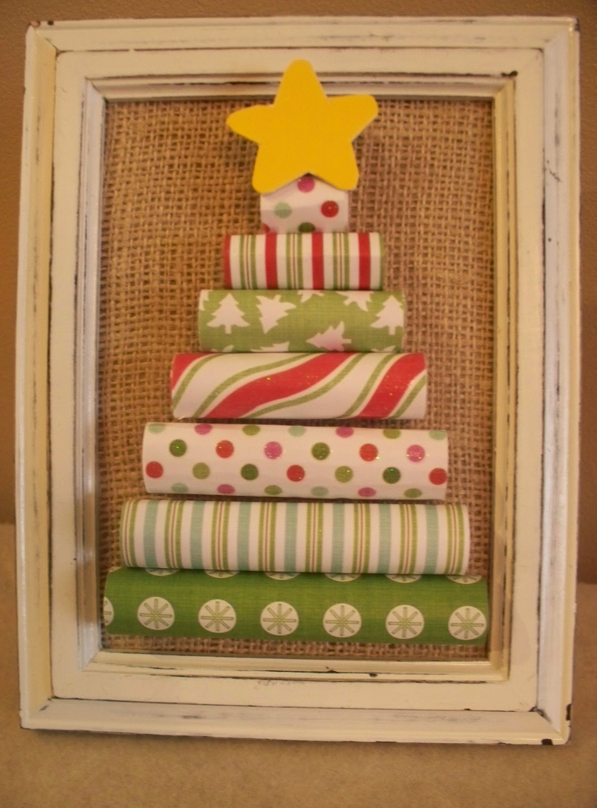 Rolled Paper Christmas Tree Adventures of a DIY Mom