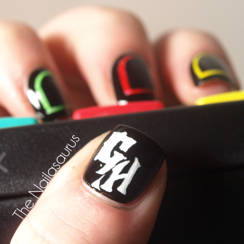 Guitar Hero Nail Art! The Nailasaurus UK Nail Art Blog