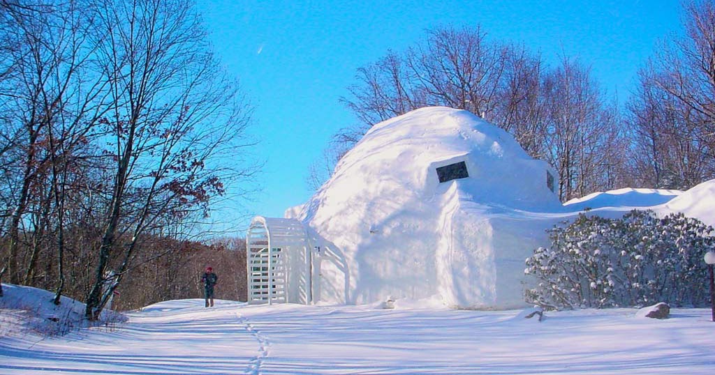 Ski House of the Day Connecticut Snow Dome