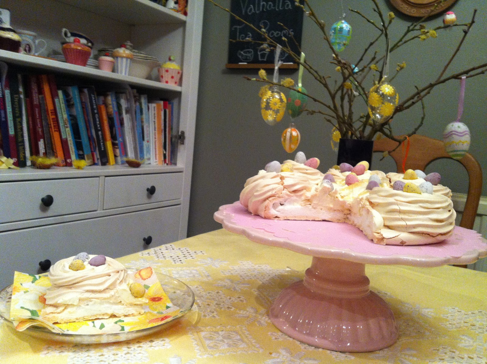 Victory Rolls &amp; Mixing Bowls Mary Berry's Easter Pavlova