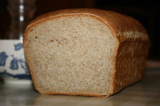 homemade bread loaf