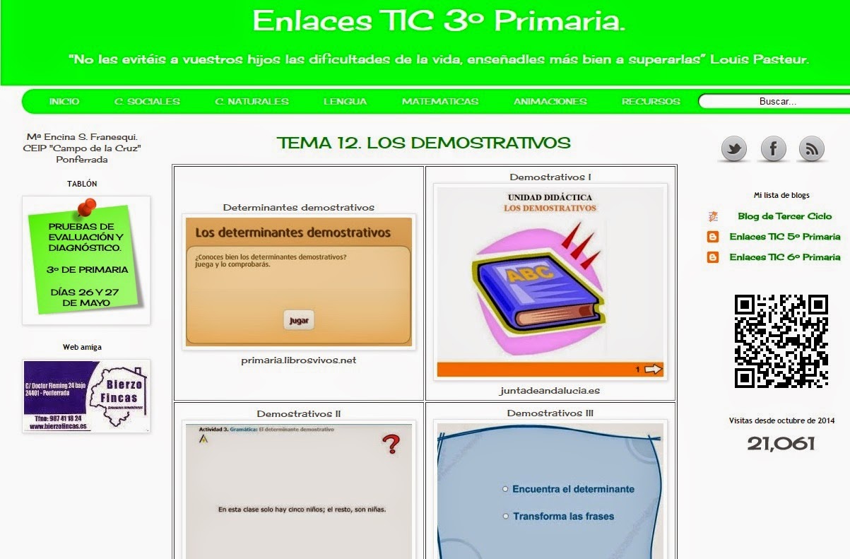 BLOG DE 3º PRIMARIA