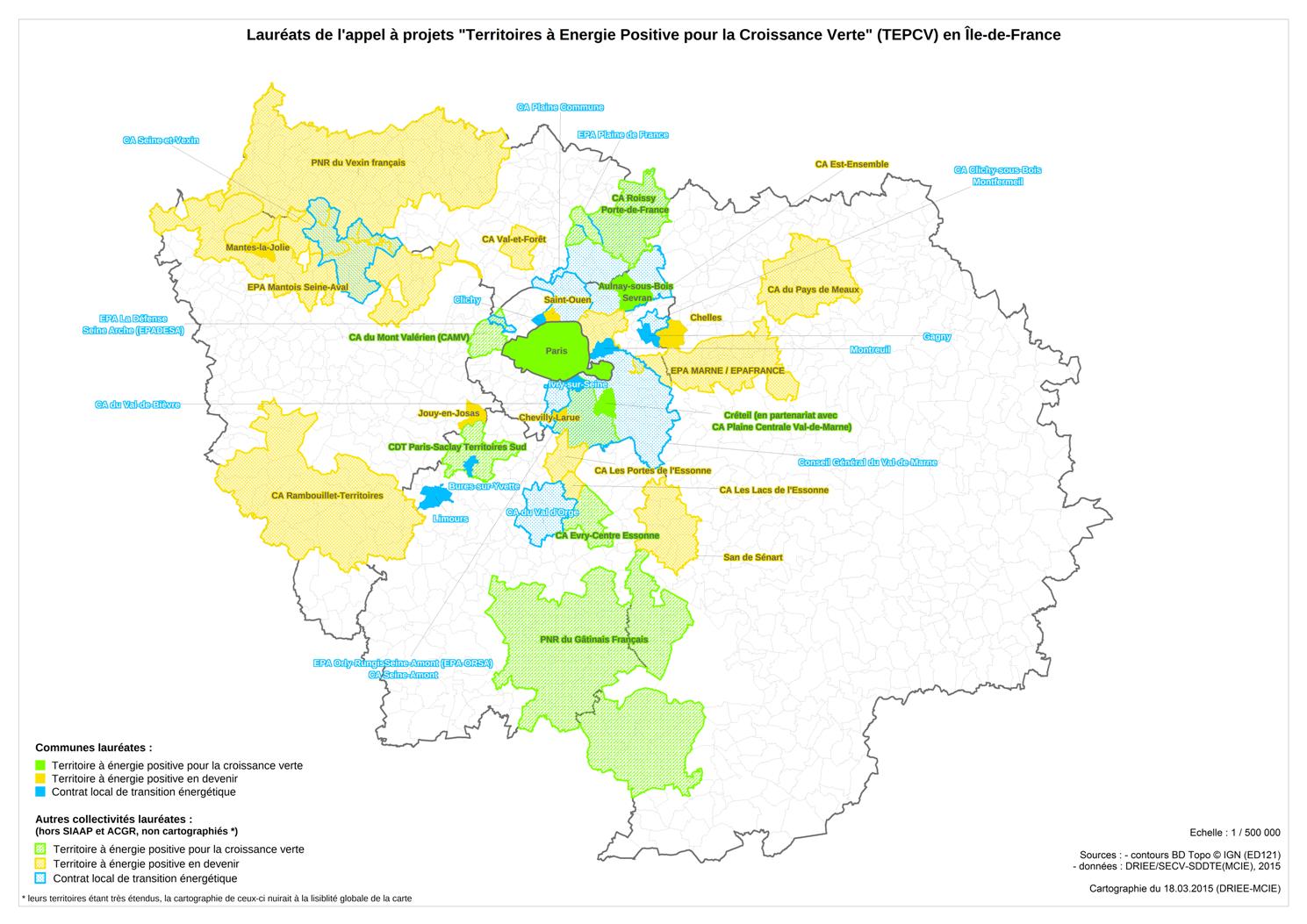 La transition énergétique en ÎledeFrance Territoires à énergie