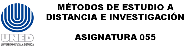 Curso 055 Métodos de Estudio a Distancia e Investigación