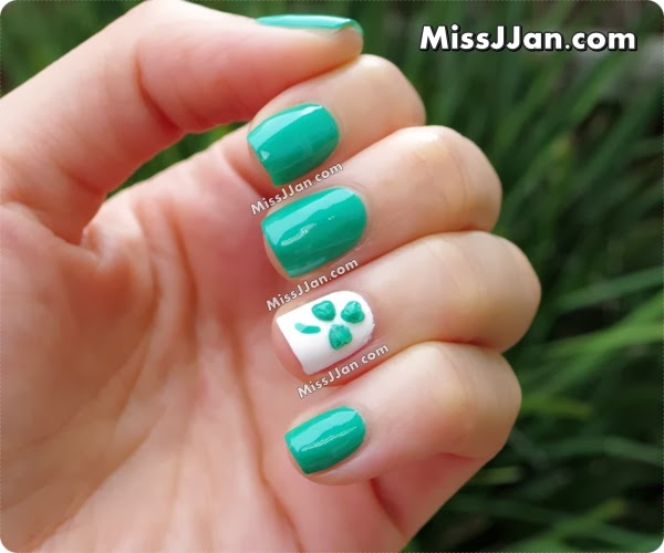Missjjan S Beauty Blog St Patrick S Day Nail Art 3d Design
