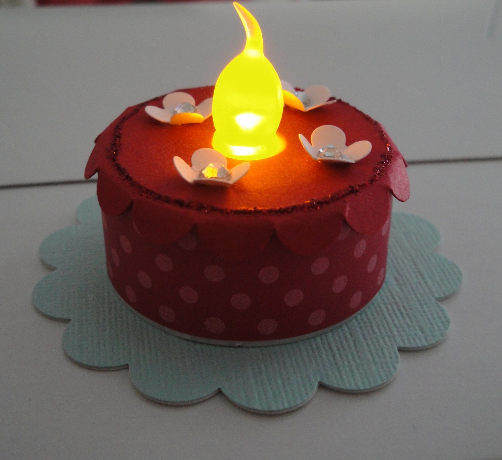 Tea Light Birthday Cake