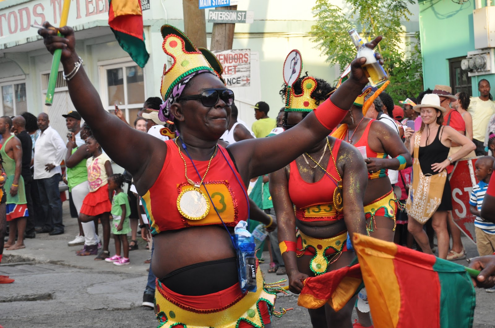 Three Kids and a Boat Carnival in Carriacou