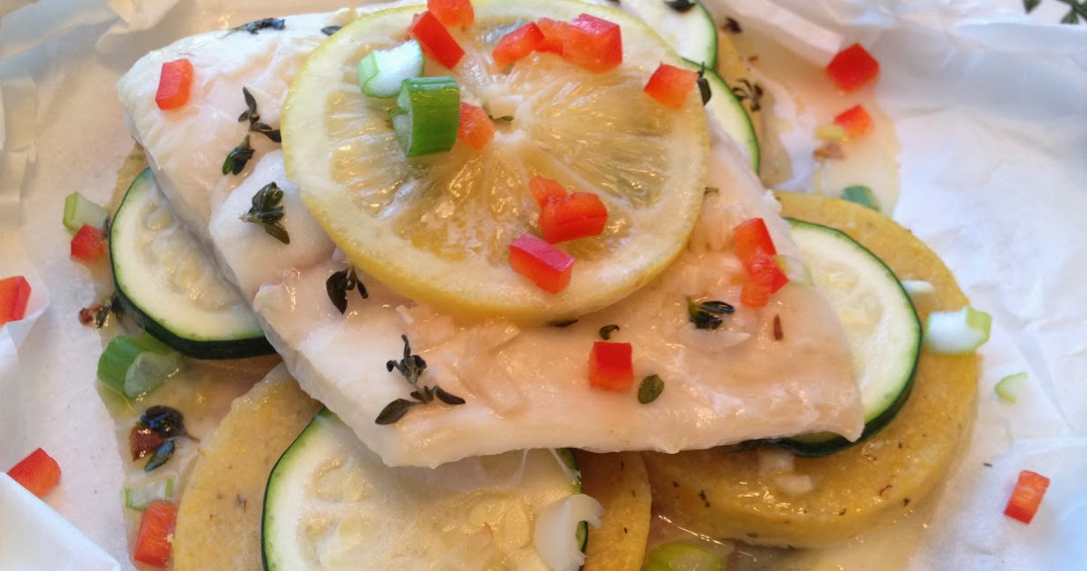 The Baked Alaska Project Lemon & Thyme Halibut Baked in Parchment