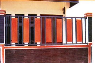 Contoh Desain Pagar Kayu