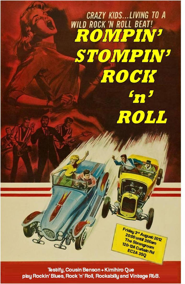 Testify Rompin Stompin Rock N Roll Returns To The Strongroom Bar