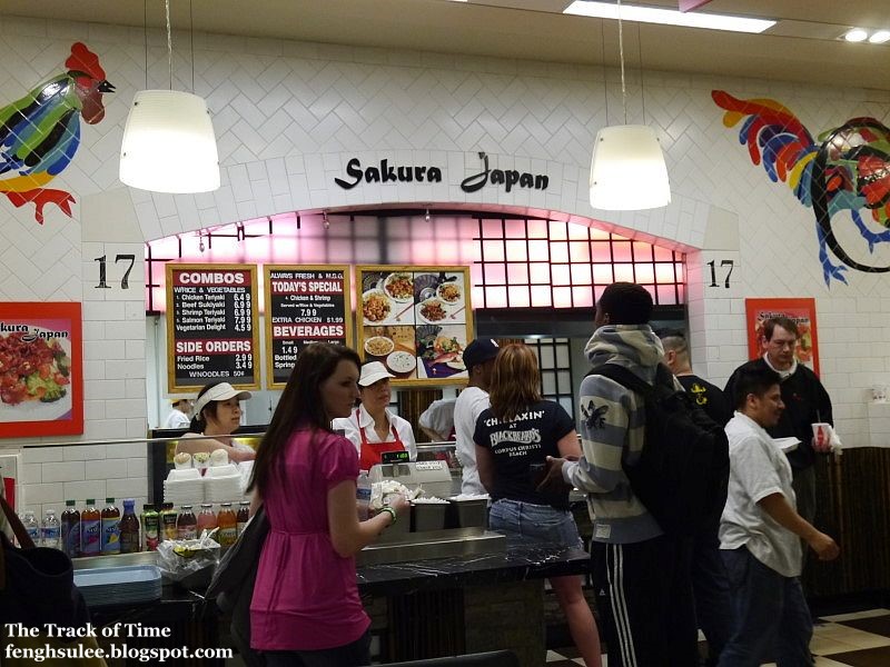 Sakura Japan Chicken Teriyaki The Track of Time