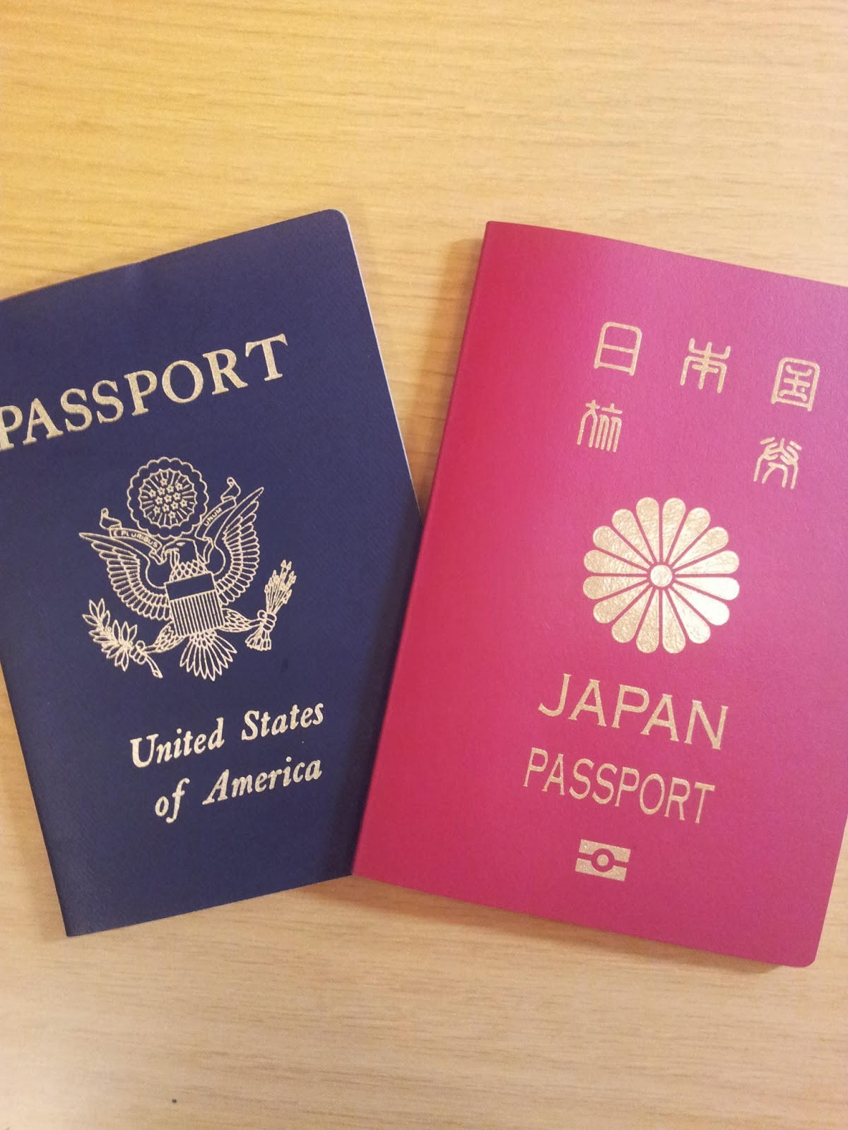 legally Japanese Traveling with two passports
