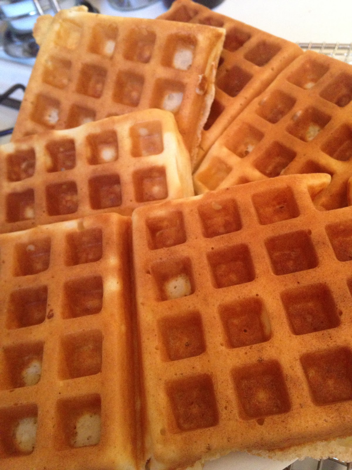The Gastronomic Mommy Light & Crisp Belgian Waffles