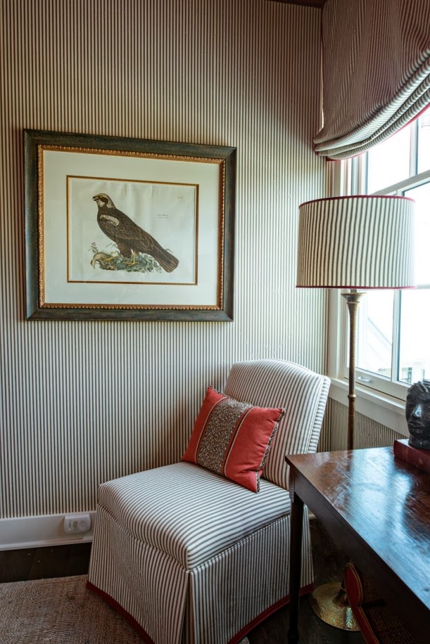 Eye For Design Decorating With Ticking Fabric